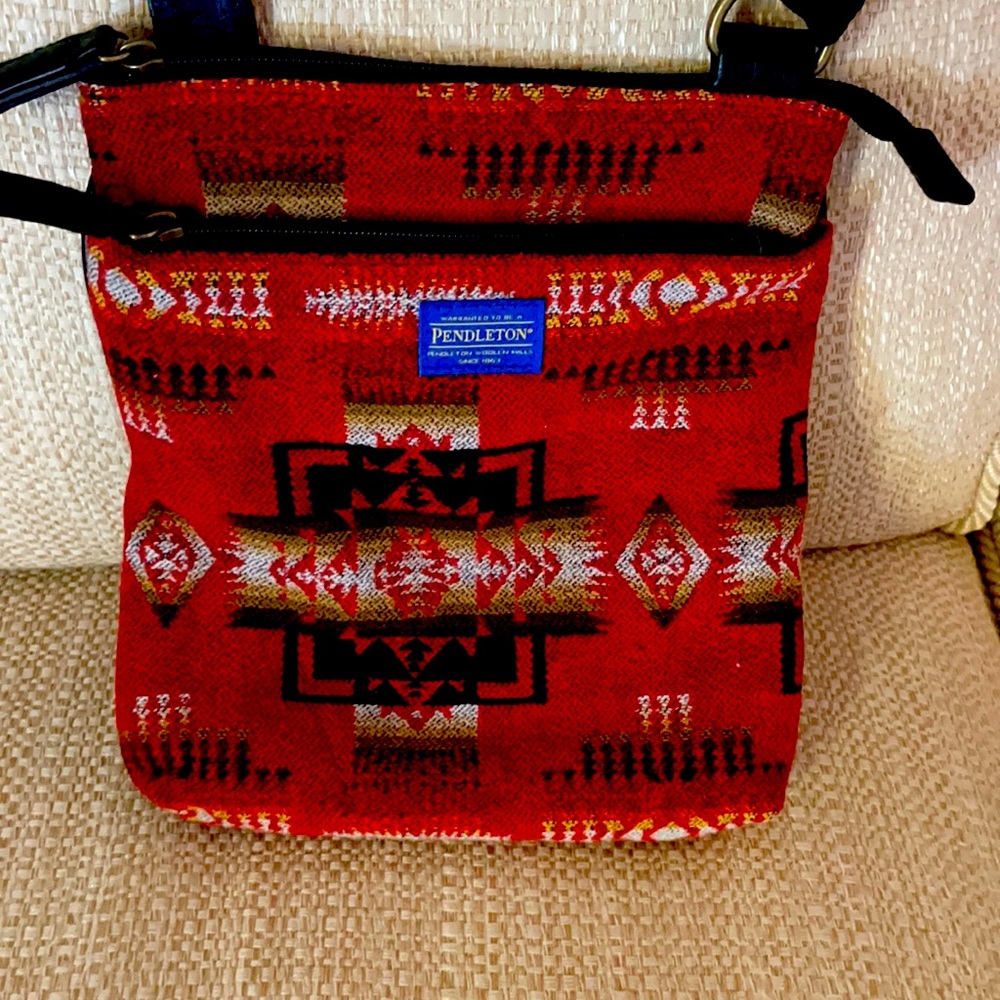 Pendleton fabric purse